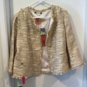 Tory Burch Emma Jacket, NWT, she 10